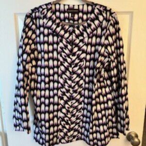 Dana Buchman cotton tunic